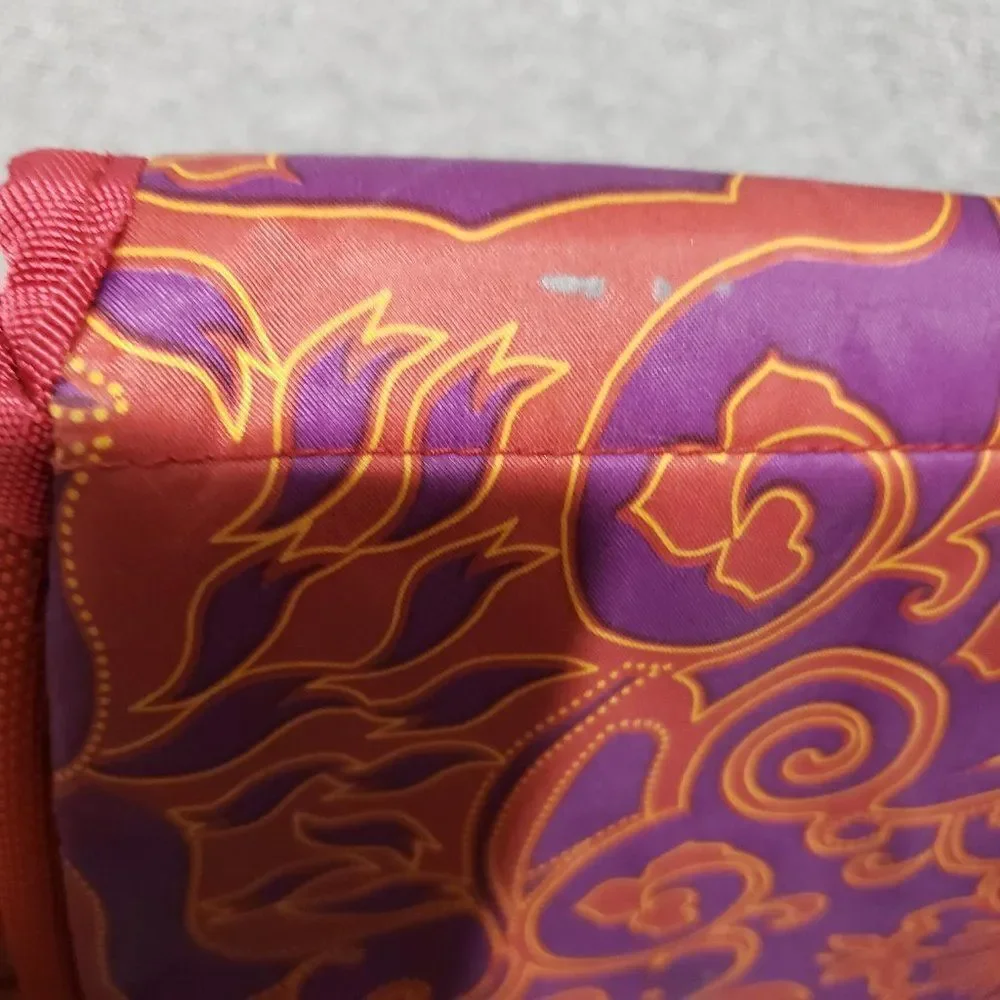Lexie Barnes Red Purple Multicolor Hard Laptop Sleeve Case Bag